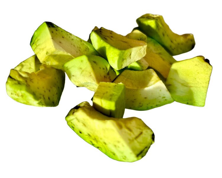 Freeze-dried avocado