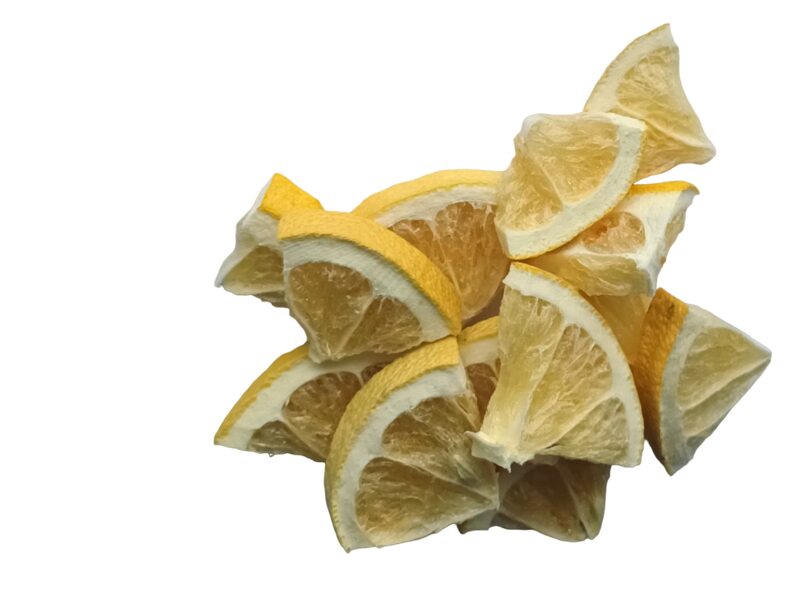 Freeze-dried lemons