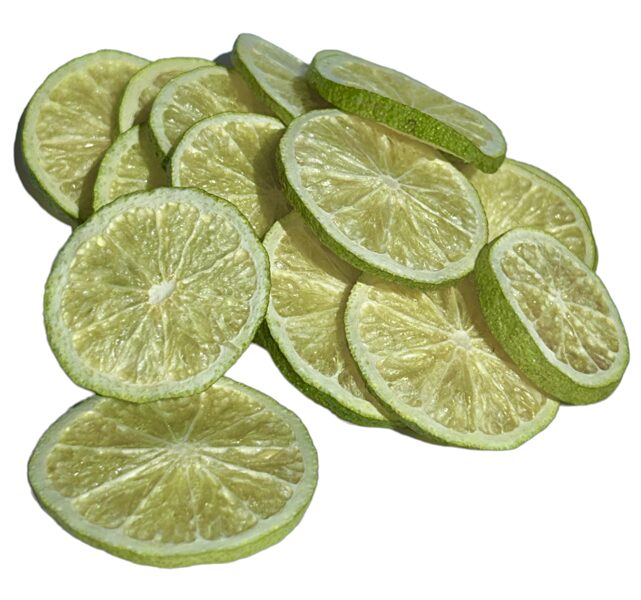 Freeze-dried lime