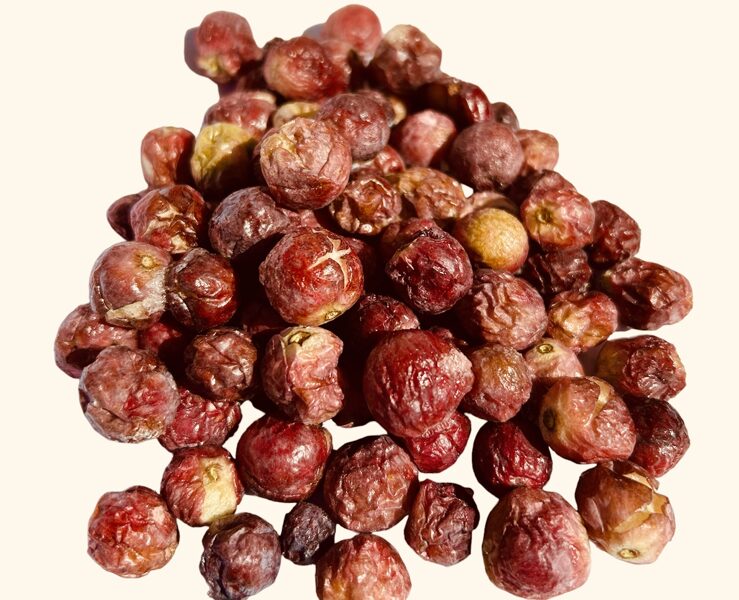 Freeze-dried grapes